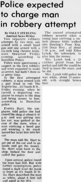 other Newspaper clipping from Nov 30, 1974 5861859