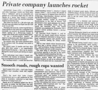 other Newspaper clipping from Sep 9, 1982 5862836