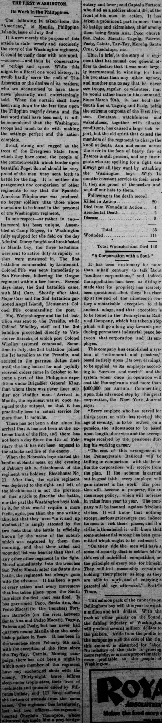 other Newspaper clipping from Aug 18, 1899 5863040