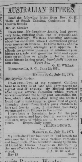 other Newspaper clipping from May 15, 1872 5863530