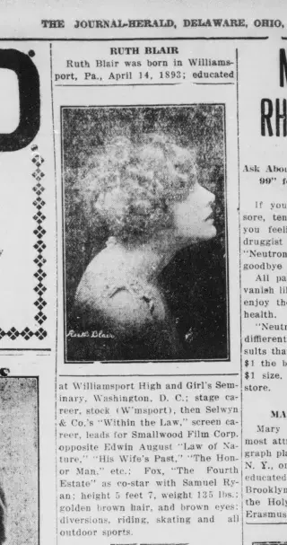 other Newspaper clipping from Sep 15, 1917 5863614