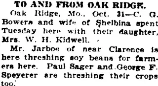 other Newspaper clipping from Oct 31, 1924 5863647