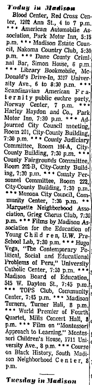 other Newspaper clipping from Nov 17, 1969 5863688