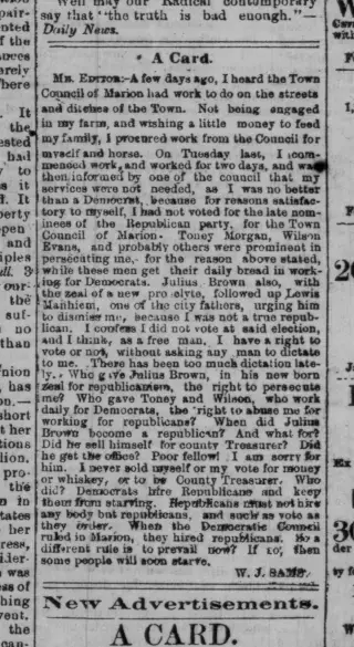 other Newspaper clipping from Feb 18, 1874 5863775