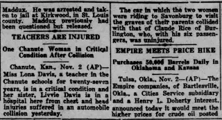 other Newspaper clipping from Nov 3, 1931 5864188