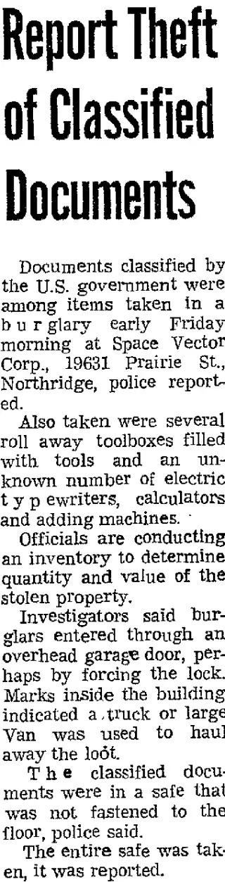 other Newspaper clipping from Dec 9, 1973 5864284