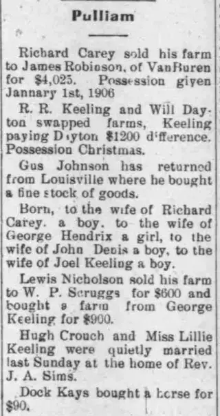 other Newspaper clipping from Oct 5, 1905 5864487