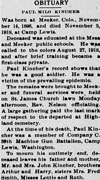 other Newspaper clipping from Nov 16, 1918 5864497