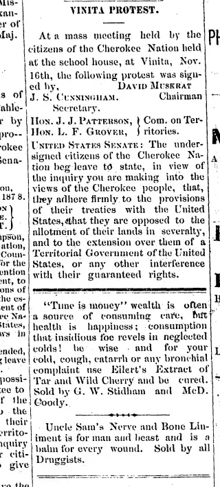 other Newspaper clipping from Nov 21, 1878 5864600