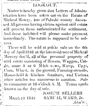 other Newspaper clipping from Mar 11, 1848 5864609
