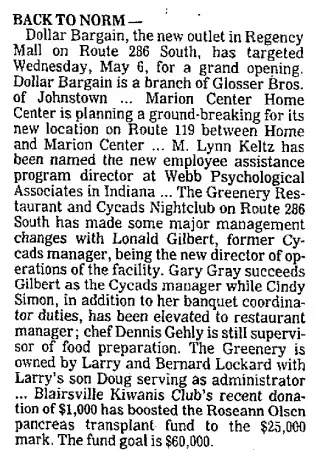 other Newspaper clipping from Apr 17, 1987 5864774