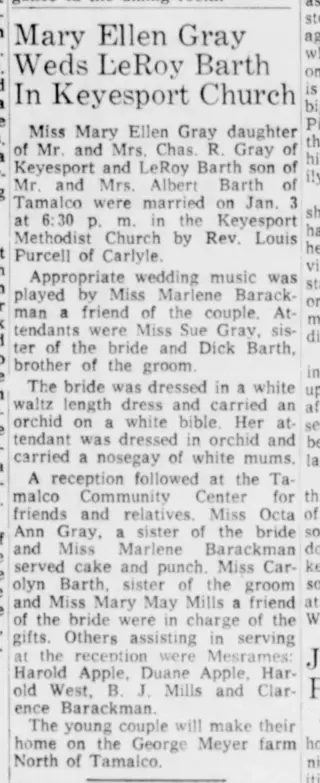 other Newspaper clipping from Jan 7, 1959 5864948