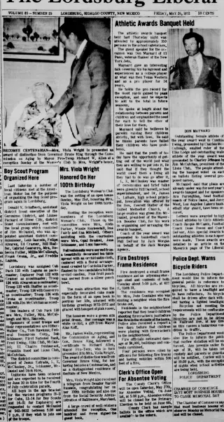 other Newspaper clipping from May 26, 1972 5864995
