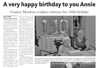 Anniversary Newspaper clipping from Sep 20, 2024 5865220
