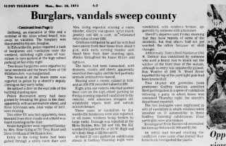 other Newspaper clipping from Dec 16, 1974 5865297