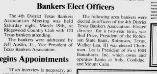 other Newspaper clipping from Mar 25, 1988 5865525