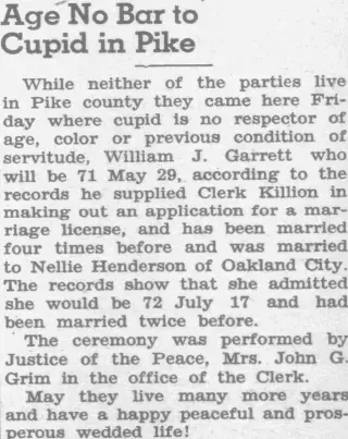 Marriage Newspaper clipping from Apr 9, 1937 5865694