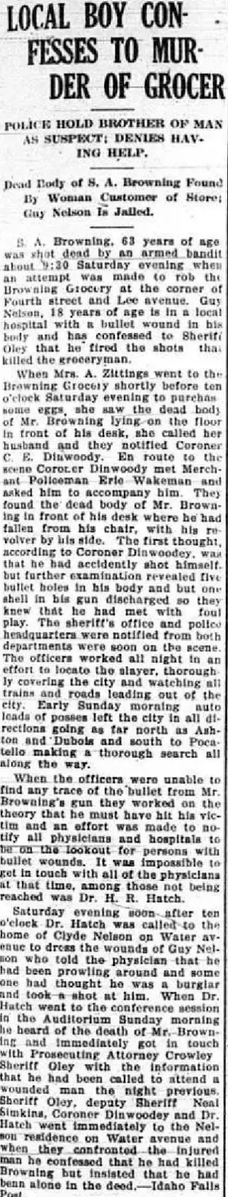 other Newspaper clipping from Dec 3, 1921 5865806