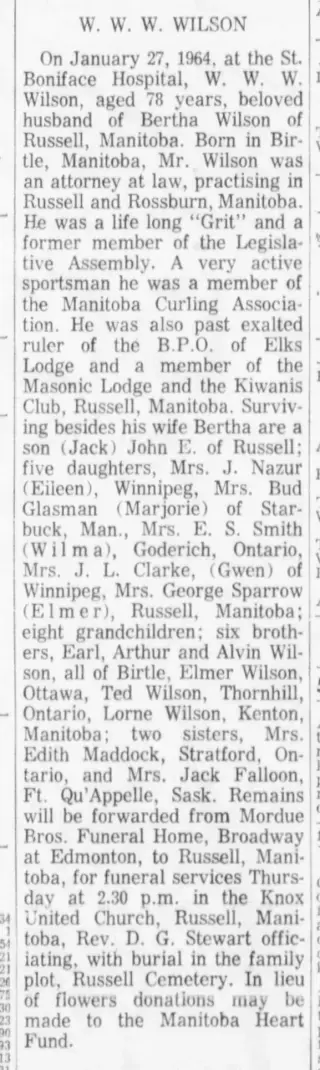other Newspaper clipping from Jan 29, 1964 5865929