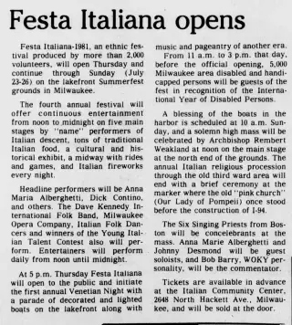 other Newspaper clipping from Jul 19, 1981 5866181