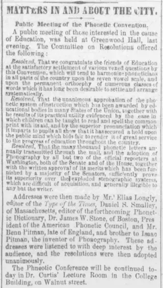 other Newspaper clipping from Apr 20, 1854 5866851