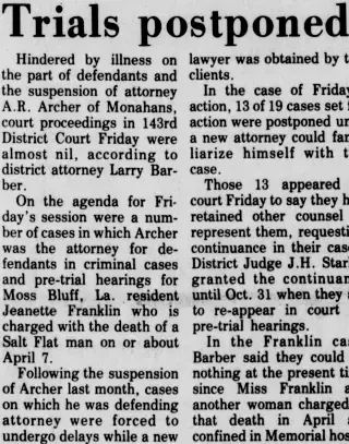 other Newspaper clipping from Oct 21, 1975 5867060