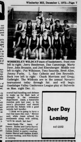 other Newspaper clipping from Dec 1, 1972 5867598