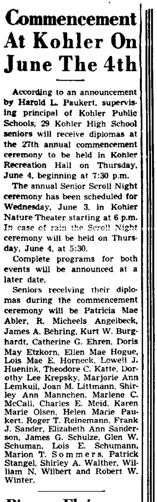 other Newspaper clipping from May 27, 1953 5867614