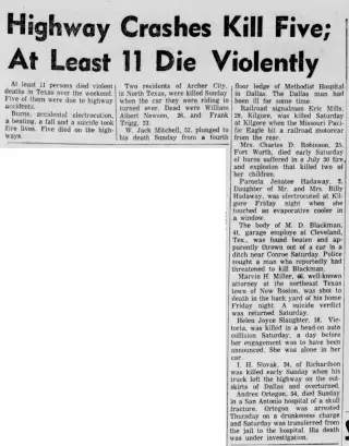 other Newspaper clipping from Aug 16, 1954 5867723