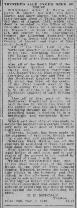 other Newspaper clipping from Nov 15, 1940 5867759