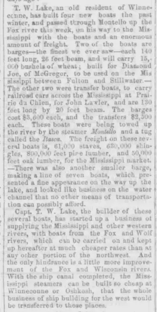 other Newspaper clipping from May 27, 1870 5868267