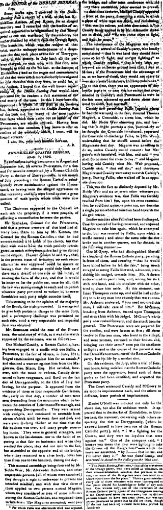 Crime Newspaper clipping from Apr 18, 1812 5868342