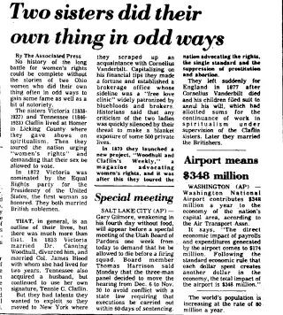 other Newspaper clipping from Nov 23, 1976 5868480
