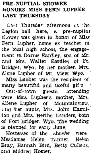 other Newspaper clipping from Apr 15, 1954 5868611