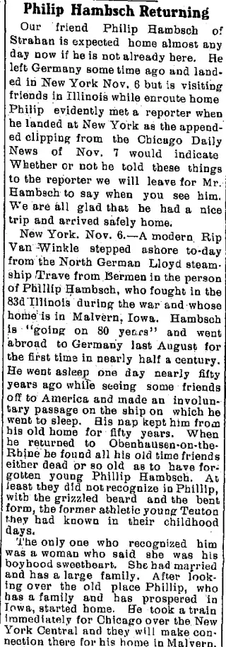 other Newspaper clipping from Nov 14, 1907 5868622