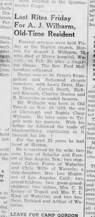 other Newspaper clipping from Mar 2, 1955 5868747