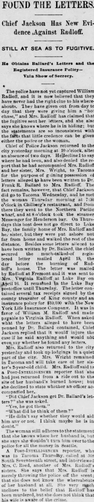 other Newspaper clipping from Apr 30, 1892 5868790