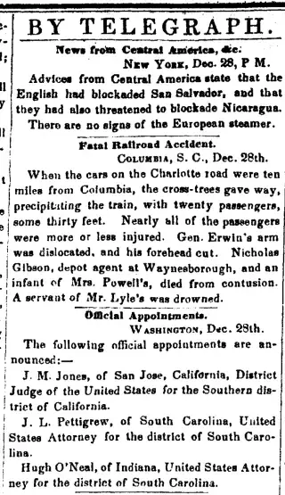 other Newspaper clipping from Jan 1, 1850 5869044