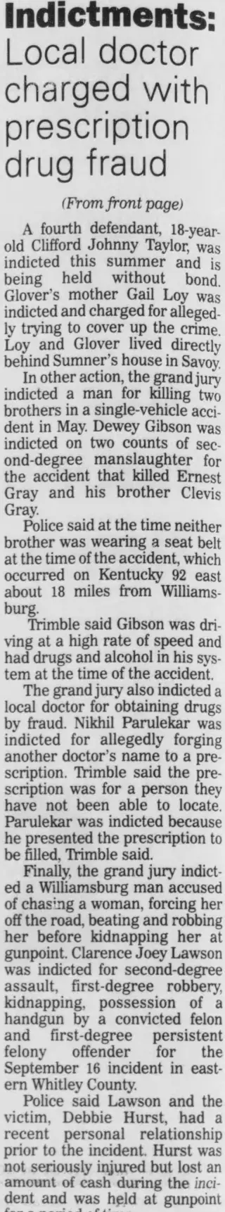 other Newspaper clipping from Oct 13, 1998 5869095