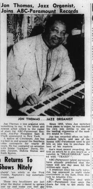 other Newspaper clipping from Jul 2, 1960 5869202