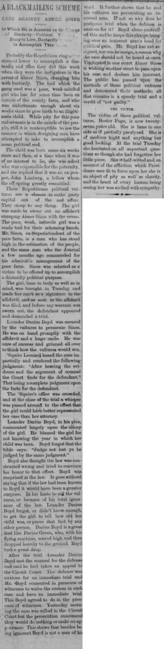 other Newspaper clipping from Mar 30, 1888 5869318