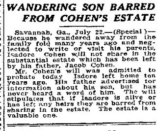 other Newspaper clipping from Jul 23, 1914 5869599