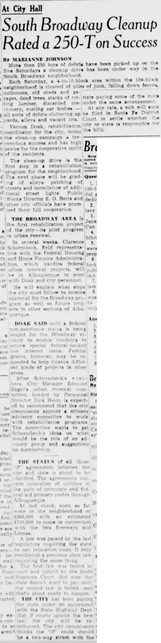 other Newspaper clipping from Apr 3, 1960 5870049