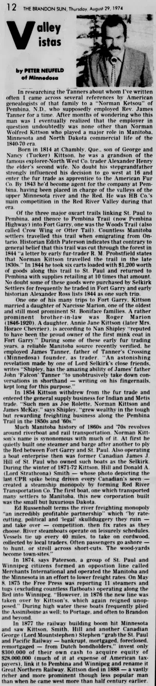 other Newspaper clipping from Aug 29, 1974 5870078