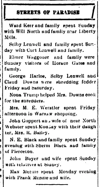 other Newspaper clipping from Nov 20, 1919 5870182