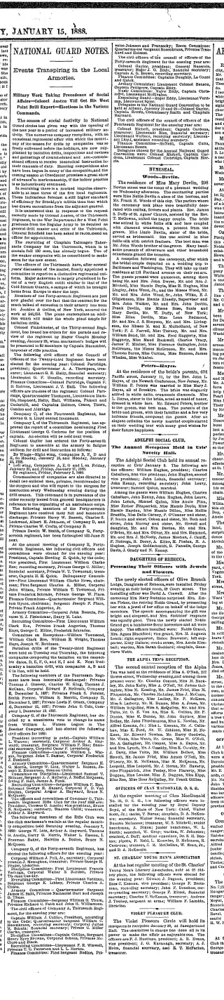 other Newspaper clipping from Jan 15, 1888 5870236