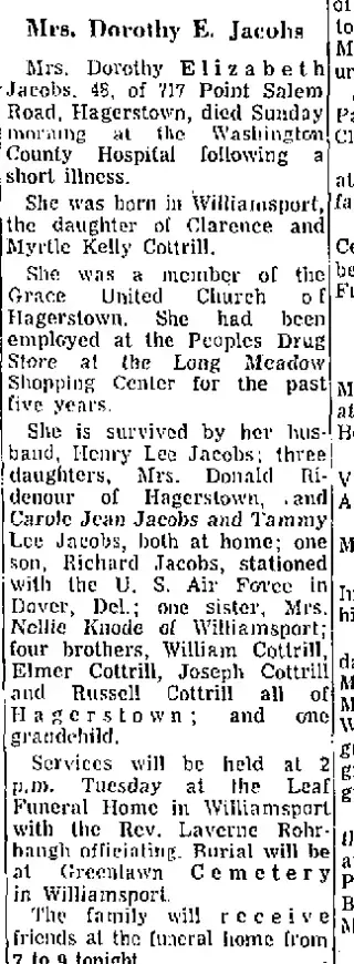 other Newspaper clipping from Nov 13, 1972 5870267