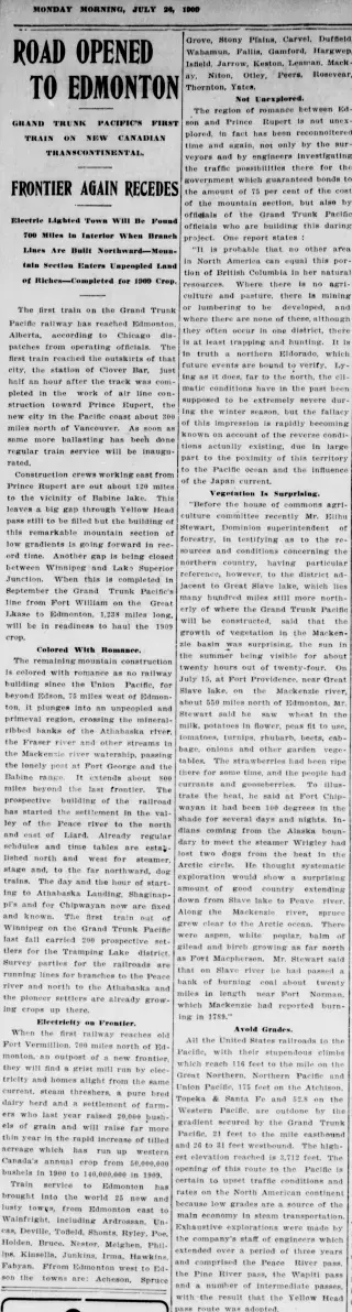 other Newspaper clipping from Jul 26, 1909 5870382