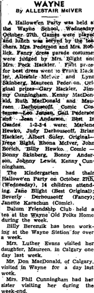 other Newspaper clipping from Nov 3, 1954 5870408
