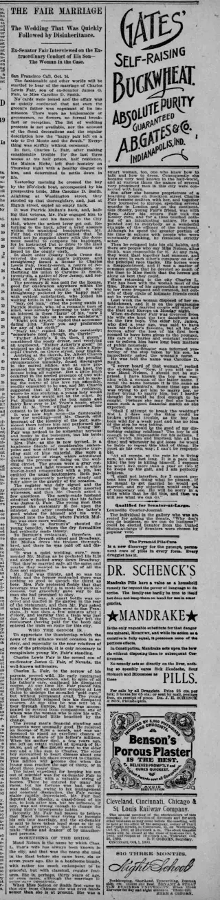 other Newspaper clipping from Oct 23, 1893 5870472
